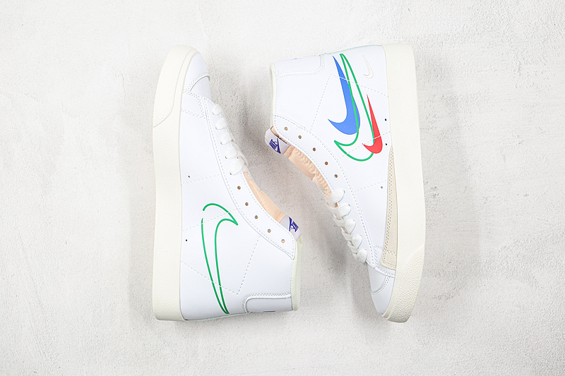 Blazer Mid 77 Summer Of Sport White/White/Multi-Color 19