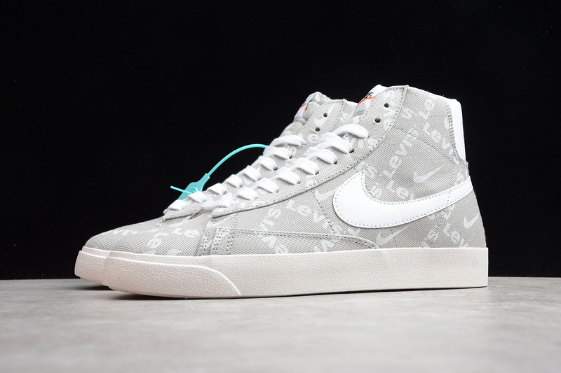 Levi's X Sb Zoom Blazer Mid Qs Grey/White 19