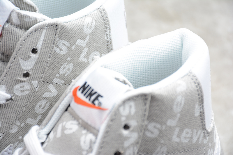 Levi's X Sb Zoom Blazer Mid Qs Grey/White 23