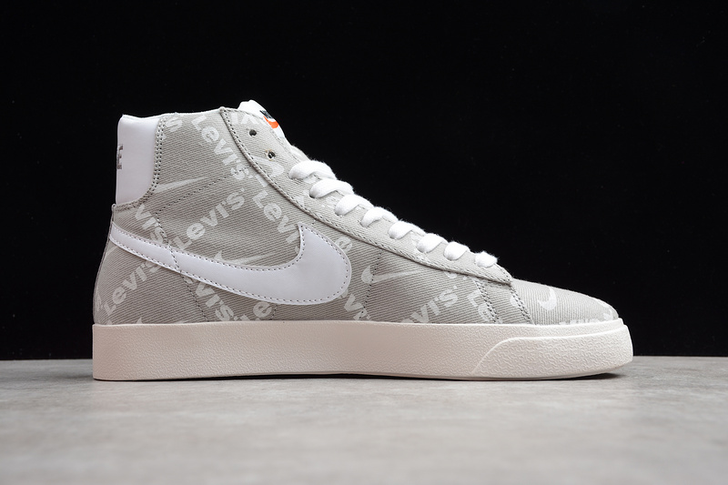 Levi's X Sb Zoom Blazer Mid Qs Grey/White 31