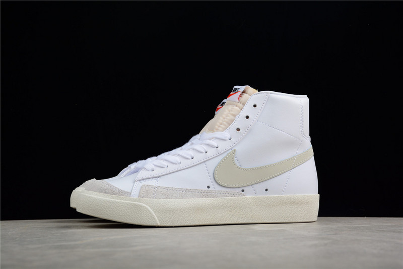 Blazer Mid 77 White/Light Bone-Sail 33