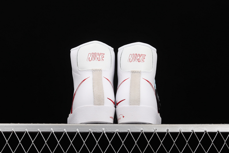 Blazer Mid 77 Scribble White/Red-Sail 27