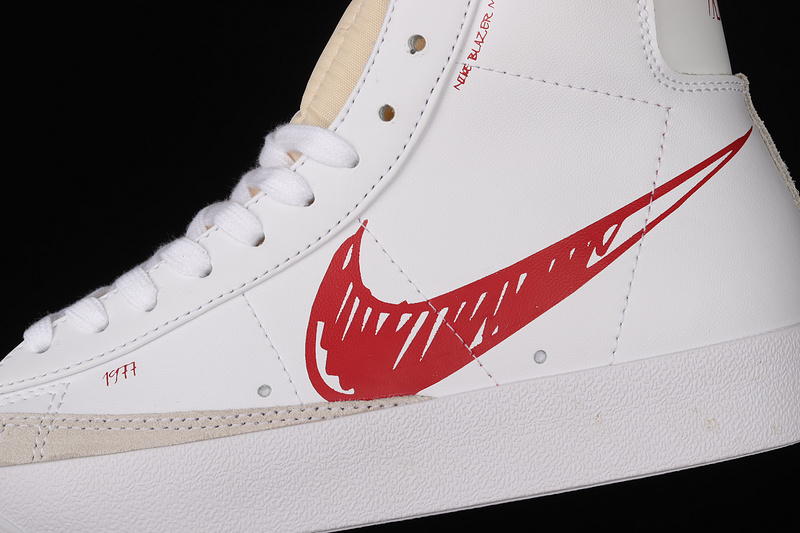 Blazer Mid 77 Scribble White/Red-Sail 29