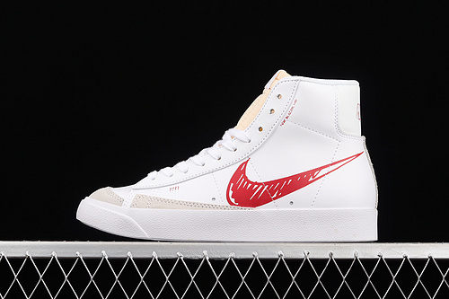 Blazer Mid 77 Scribble White/Red-Sail 31