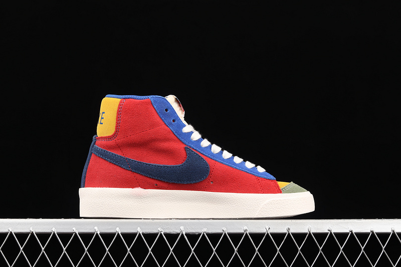 Blazer Mid 77 Puff N Stuff Coastal Blue/Sunlight Color/University Red/Sage Green 21