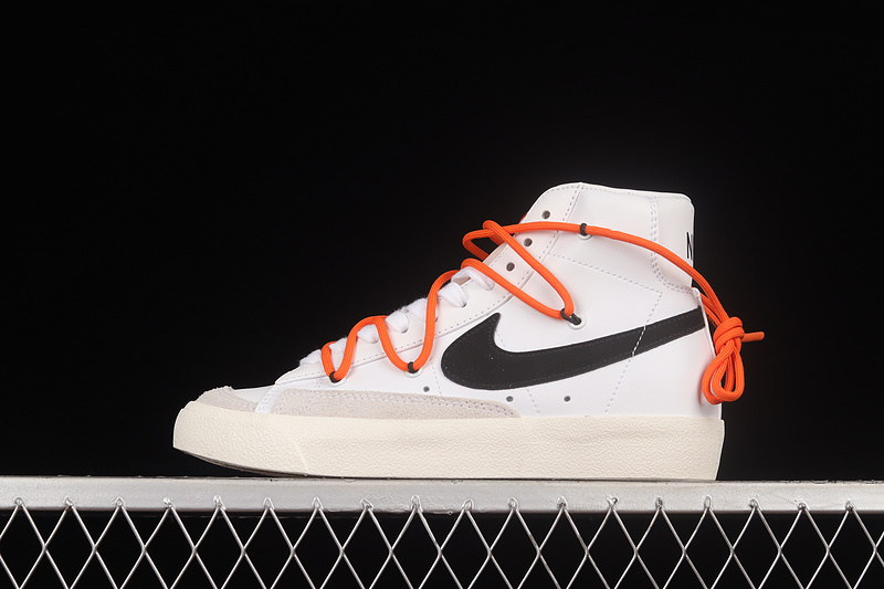 Blazer Mid White/Black/Orange 19