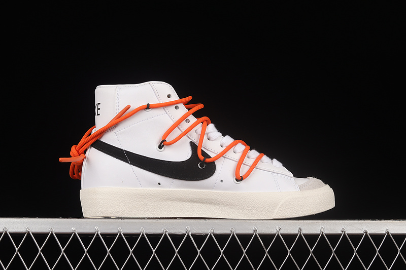 Blazer Mid White/Black/Orange 29