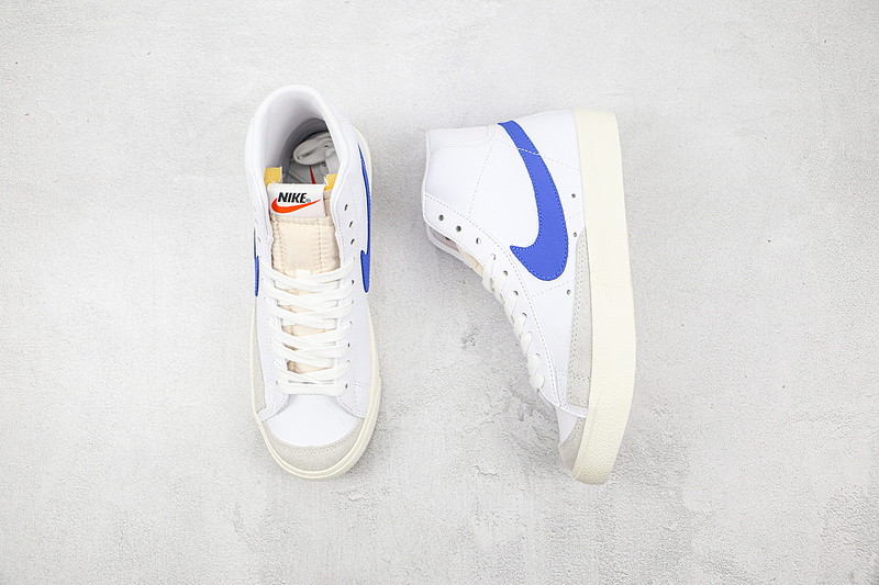 Blazer Mid 77 Vintage White/White/Racer Blue 5