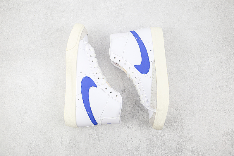 Blazer Mid 77 Vintage White/White/Racer Blue 9