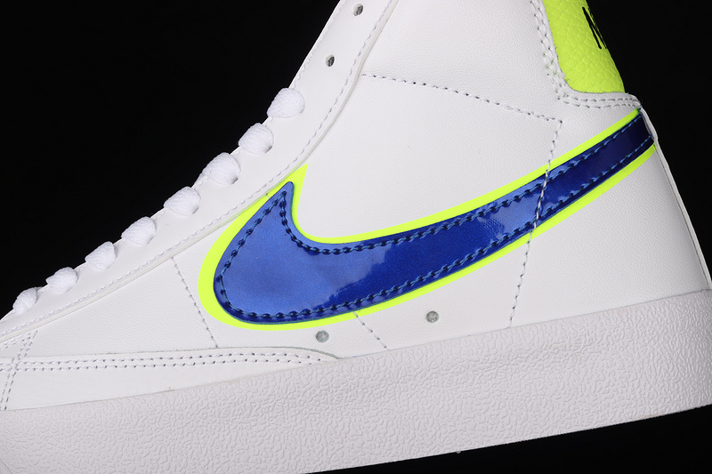 Blazer Mid Gs White/Racer Blue/Volt 27