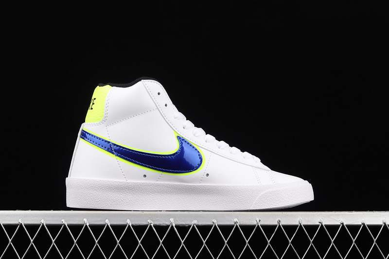 Blazer Mid Gs White/Racer Blue/Volt 31