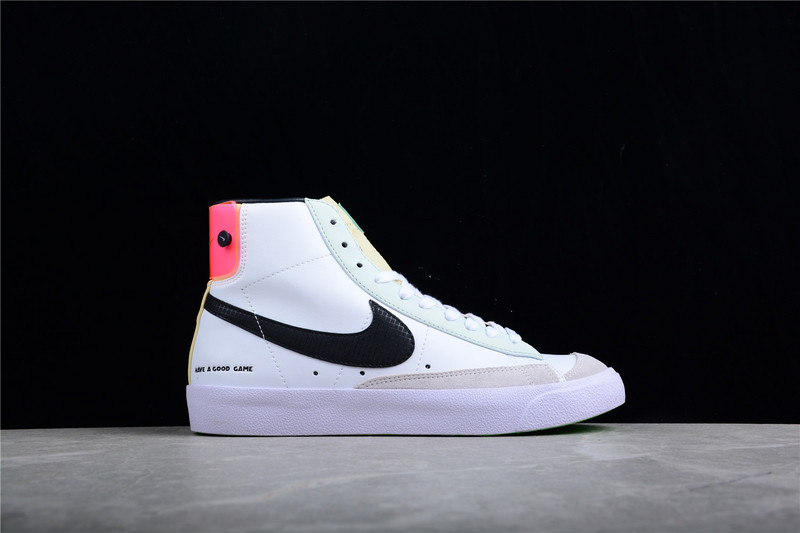 Blazer Mid 77 Have A Good Game White/White/Green Strike/Black 5