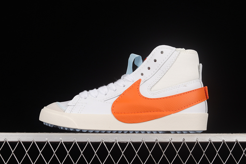 Blazer Mid White/Orange/White 31