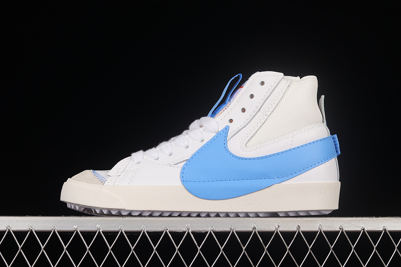 Blazer Mid White/Blue/White 15