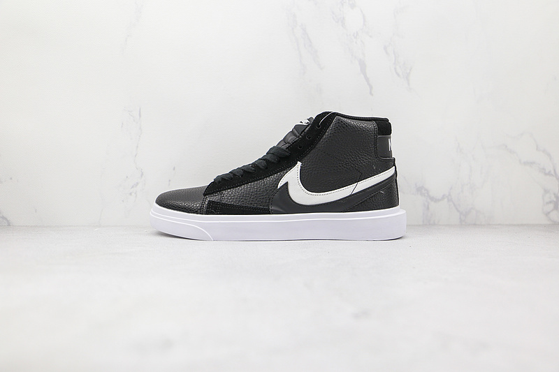 Sacai X Blazer Mid Black/Black/White 9