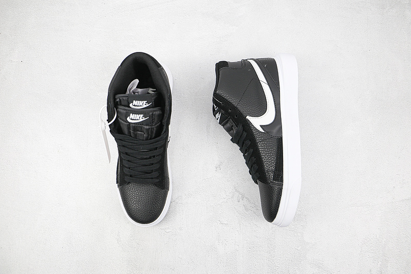 Sacai X Blazer Mid Black/Black/White 13