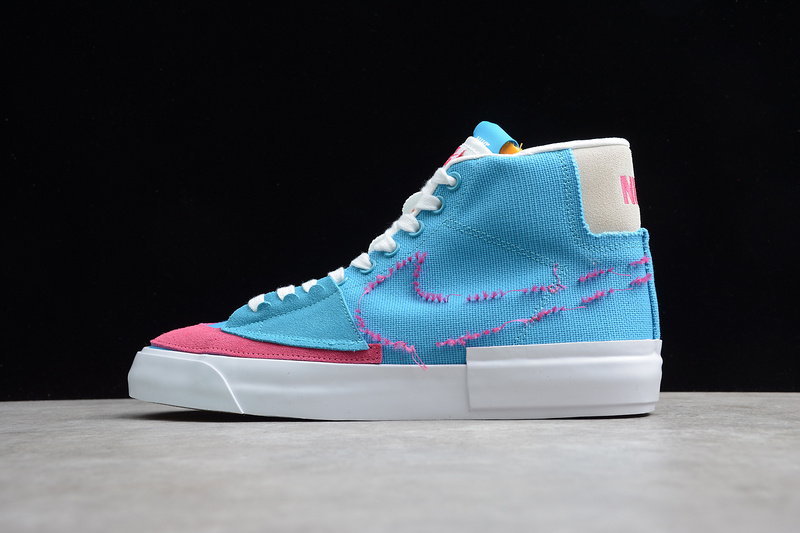 Sb Blazer Mid Edge Hack Pack Blue/Pink/White 3