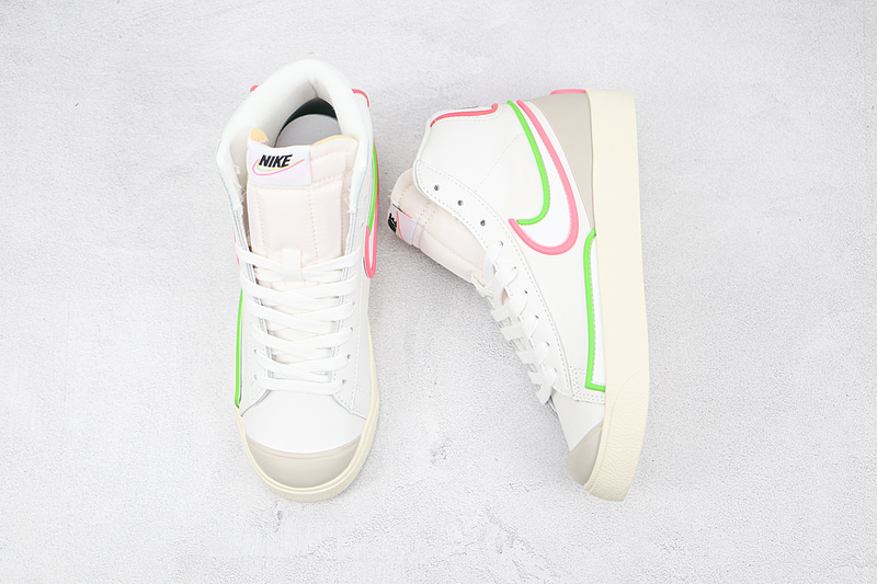 Blazer Mid 77 Inifinite Watermelon White/Sunset Pulse/Electric Green 3