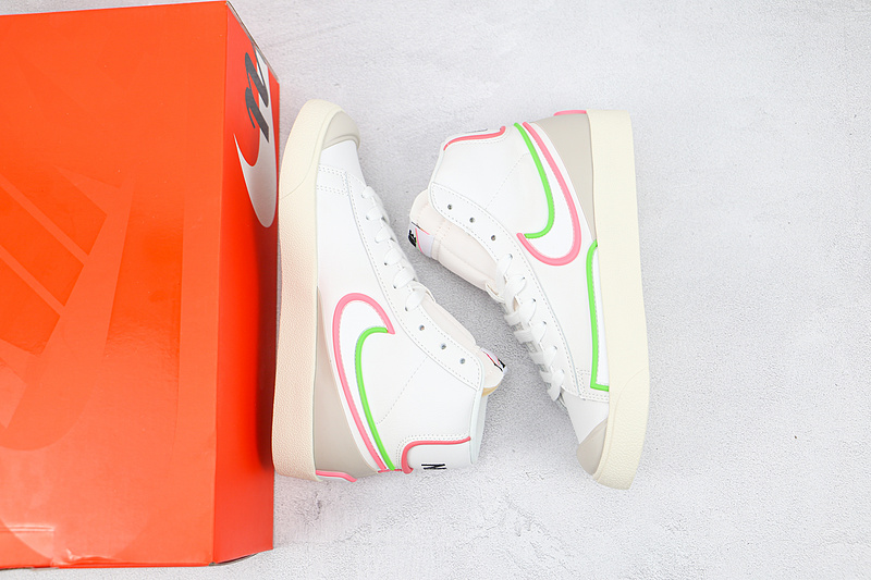 Blazer Mid 77 Inifinite Watermelon White/Sunset Pulse/Electric Green 19