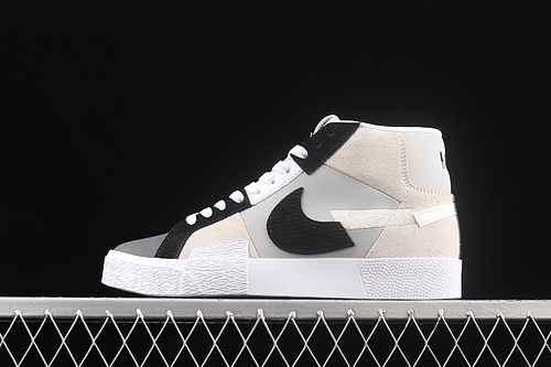 Sb Zoom Blazer Mid Prm White/Black/Grey 11