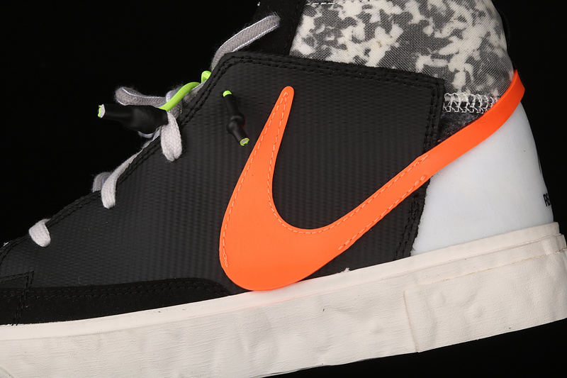 Readymade X Blazer Mid Black/Vast Grey/Volt/Total Orange 25