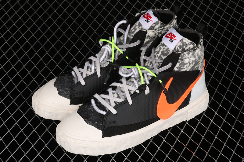 Readymade X Blazer Mid Black/Vast Grey/Volt/Total Orange 29