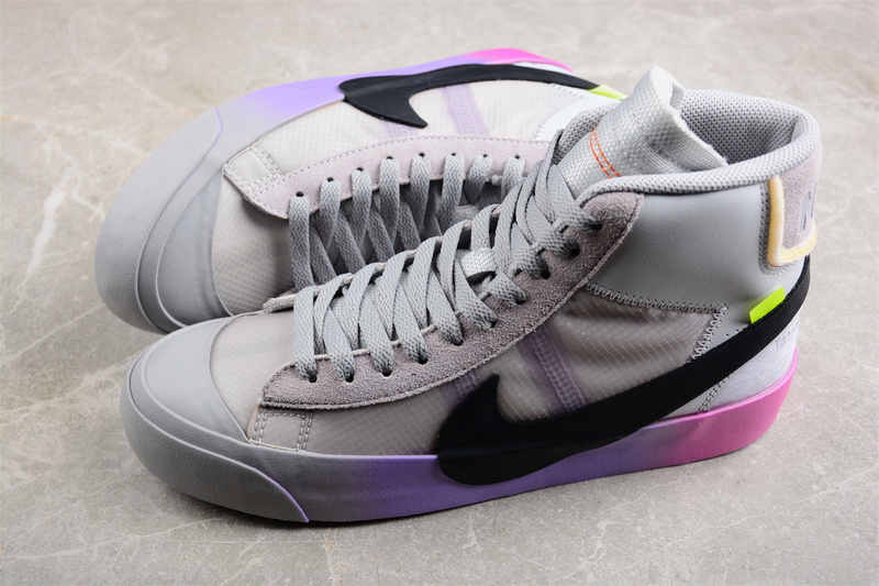 Off White Blazer Mid All Hallows Eve Black/White/Grey/Purple/Pink 15