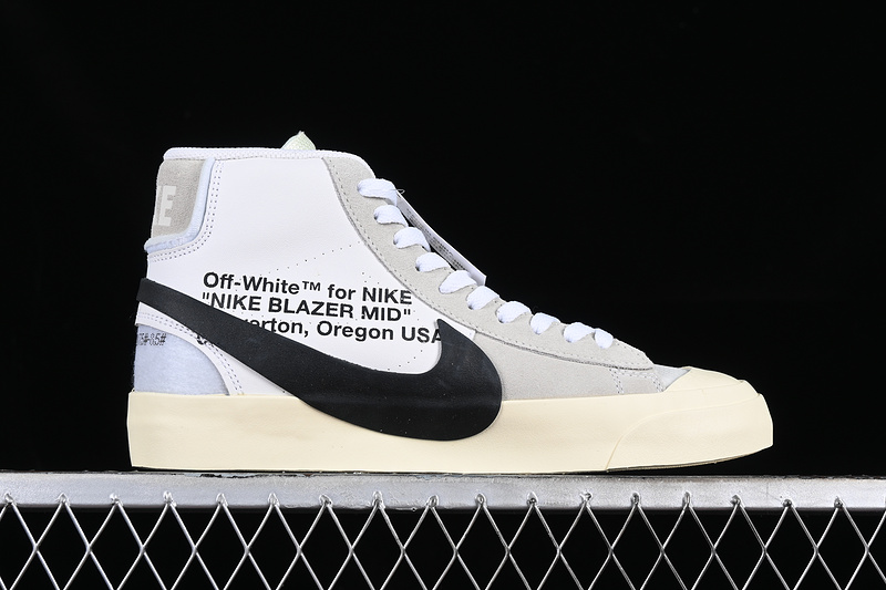 Off White Blazer Mid All Hallows Eve White/Black/Grey 9