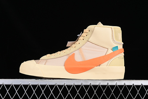 Off White Blazer Mid All Hallows Eve Orange/Grey/Brown 15