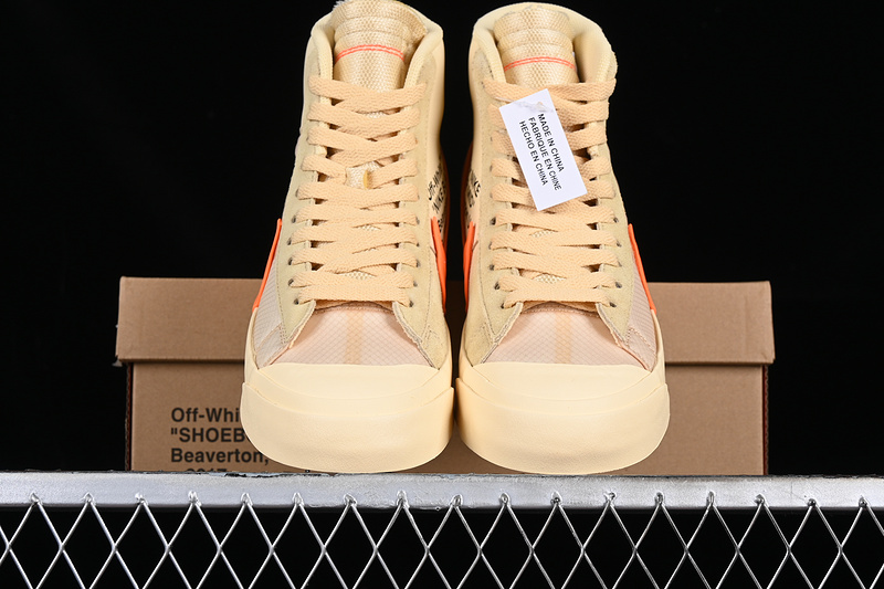 Off White Blazer Mid All Hallows Eve Orange/Grey/Brown 29