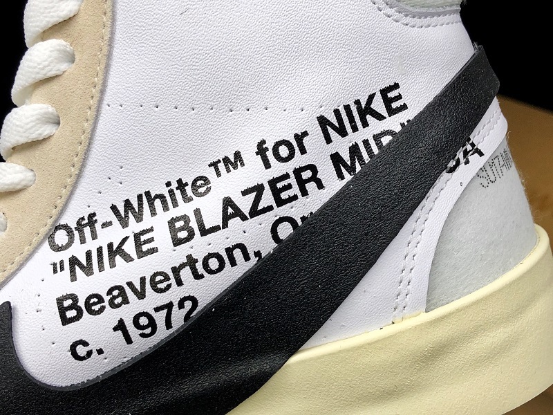 Blazer X Off White Mid White 5