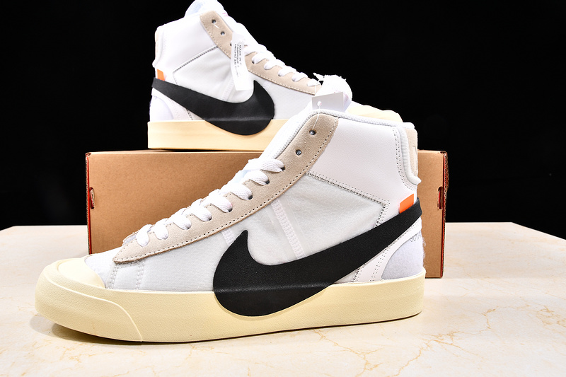 Hupu Blazer X Off White Mid White 31