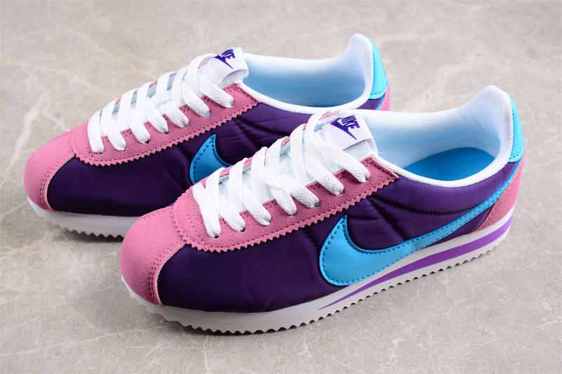 Cortez White/Blue/Purple/Pink 15