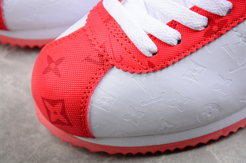 Classic Cortez Nylon Pren White/White/Red 23