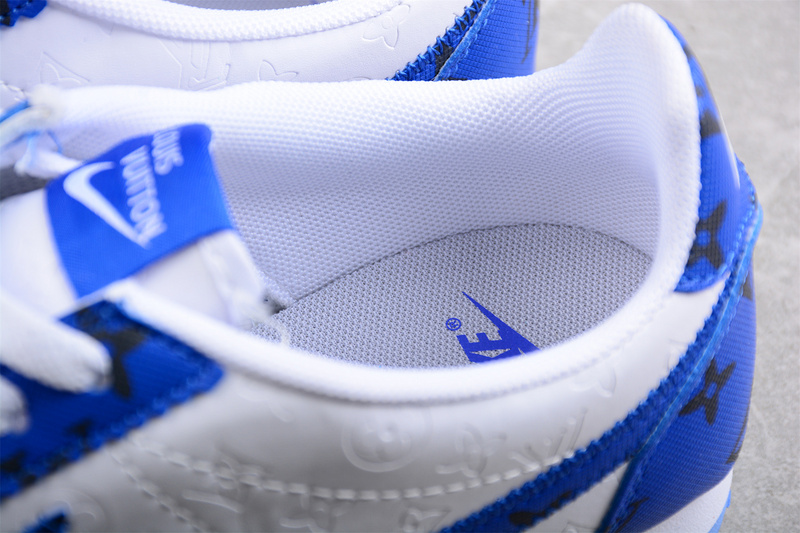 Classic Cortez Nylon Pren White/White/Blue 27