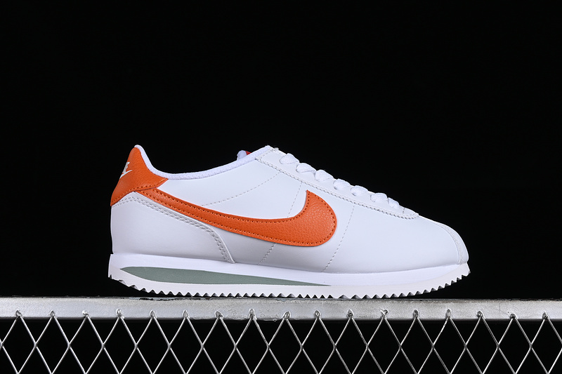 Classic Cortez Nylon Pren White/Grey/Orange 19