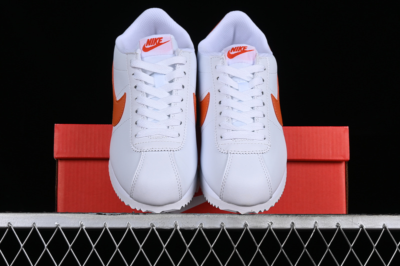 Classic Cortez Nylon Pren White/Grey/Orange 31