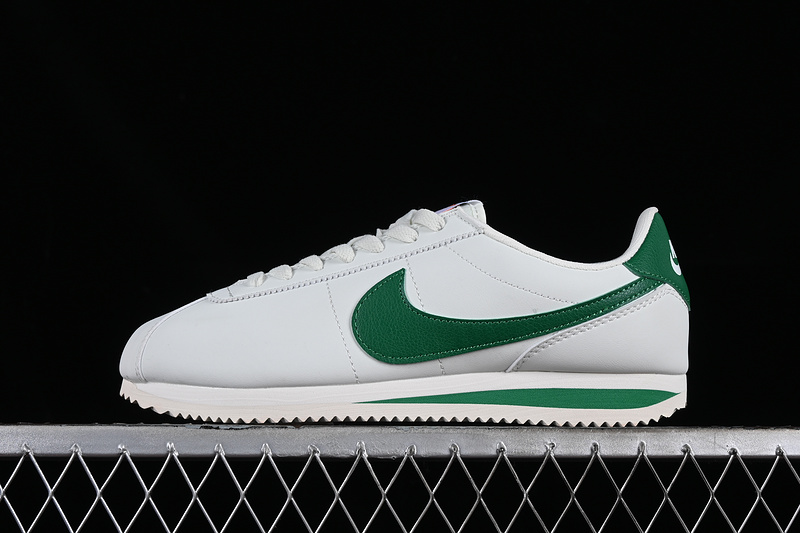 Classic Cortez Nylon Pren White/Green 15