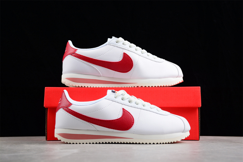 Classic Cortez Nylon Pren White/Red 7