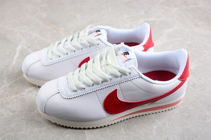 Classic Cortez Nylon Pren White/Red 15