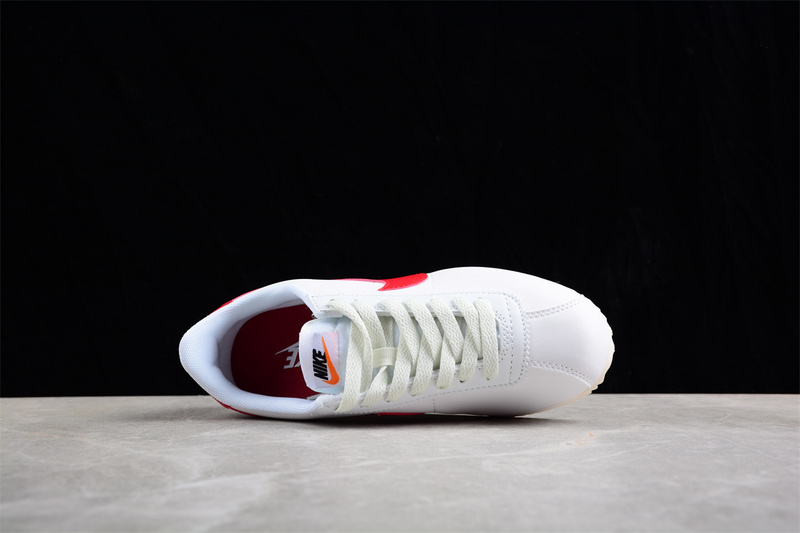 Classic Cortez Nylon Pren White/Red 25