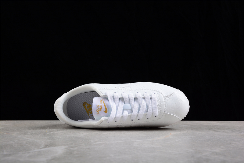 Classic Cortez Nylon Pren White/White/Yellow 3