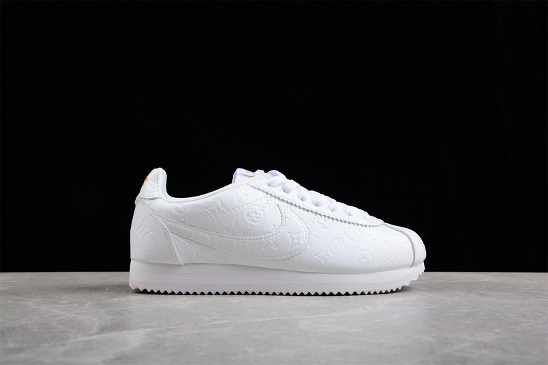 Classic Cortez Nylon Pren White/White/Yellow 9