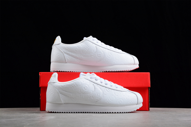 Classic Cortez Nylon Pren White/White/Yellow 13