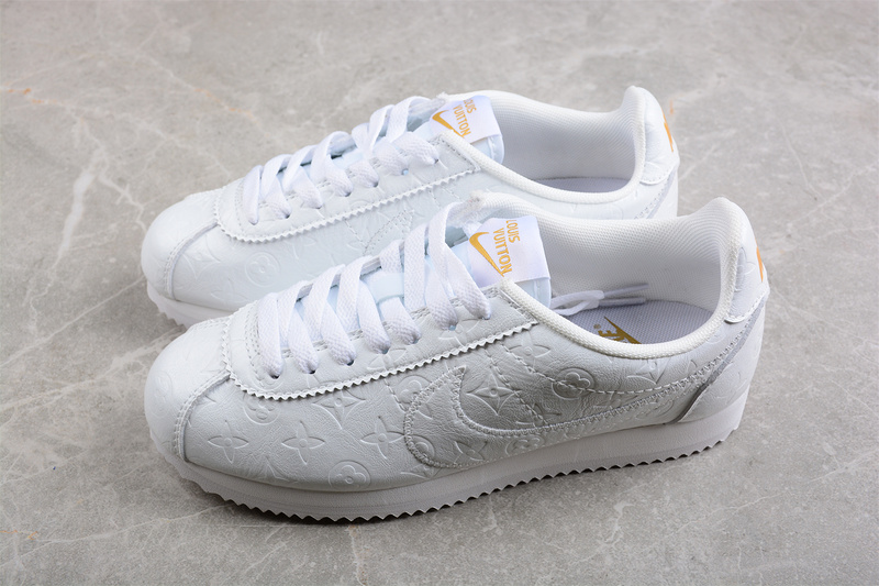 Classic Cortez Nylon Pren White/White/Yellow 21