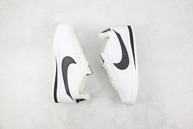 Classic Cortez Leather White/Black-White 5