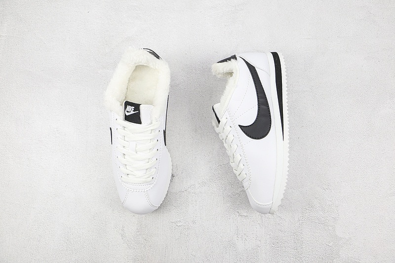 Classic Cortez Leather White/Black-White 9