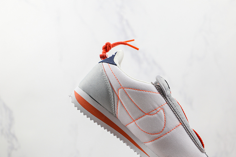 Kendrick Lamar X Cortez Basic Slip House Shoes White/Thunder Blue-Wolf 7