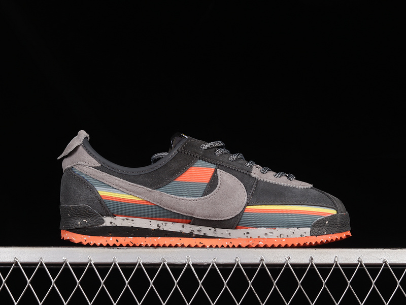 Union X Cortez The 50Th Anniversary Black/Orange/Grey 17