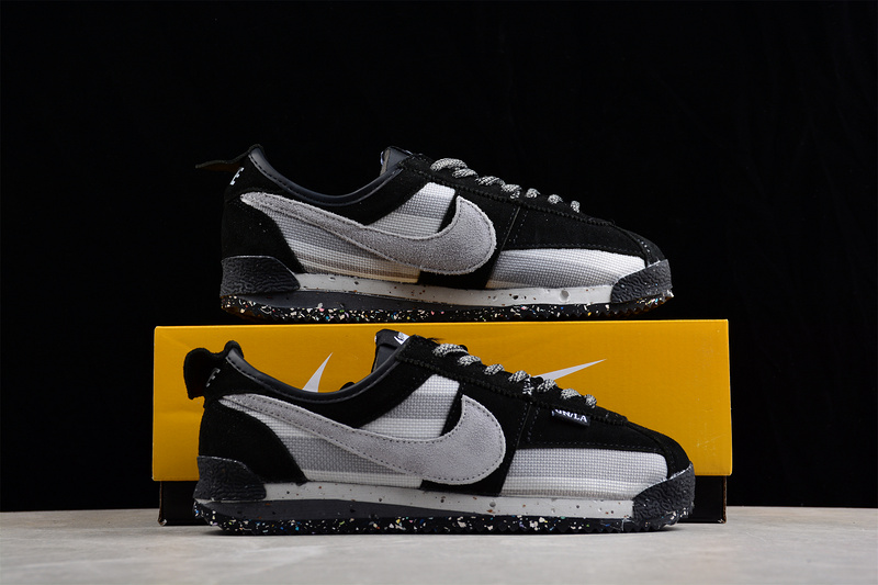 Union X Cortez Black/Black/Light Grey 15